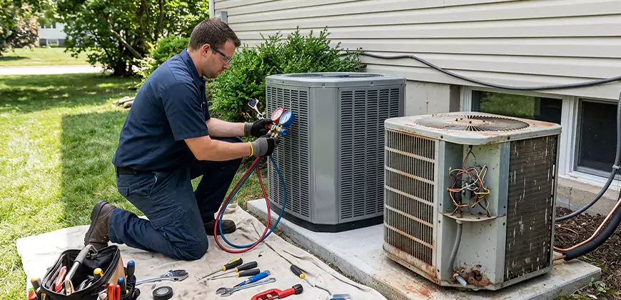 Seasonal AC Checkup in Perth Amboy
