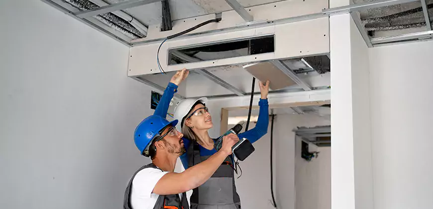 Duct Insulation and Condensation Repair in Perth Amboy