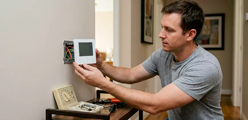 Heat Pump Thermostat Configuration in Perth Amboy